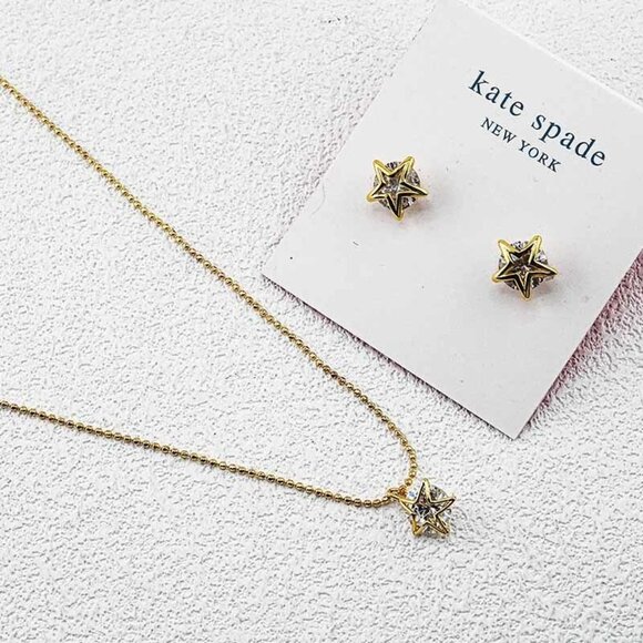Kate Spade Star Earring and Necklace Set - Picture 4 of 5
